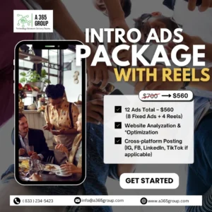 A 365 Intro Ads Package w/REELS