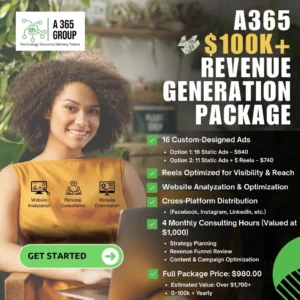 A365 $0~$100K Revenue Generation PACKAGE